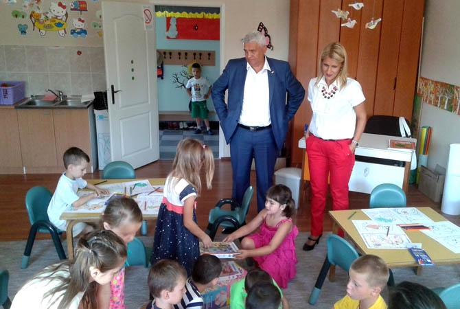 A nádaljai óvodában 2015. szeptember 3.